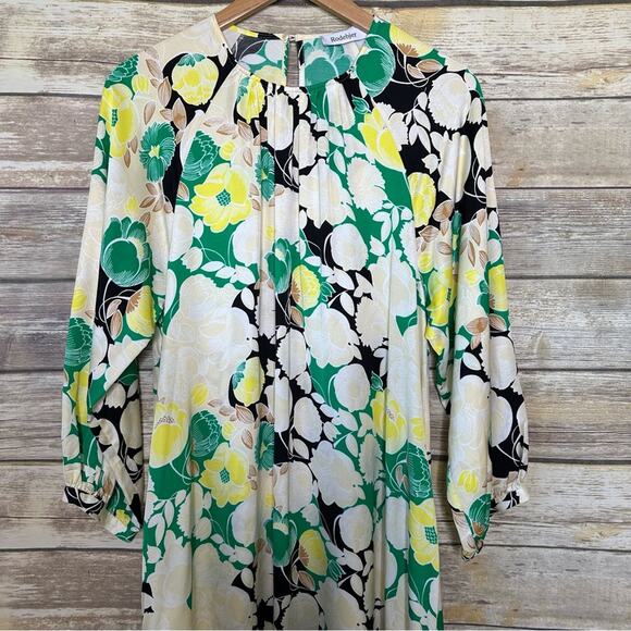 Rodebjer M Wanda Floral Print High/Low Dress stunning spring maxi - Picture 5 of 10